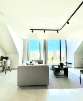 MOLO roof - stylish penthouse with marina view Blankenberge within walking distance from the sea - 15 km from Bruges